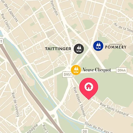 빌라 Le Cliquot - Maison - - Jardin - Parking Gratuit *