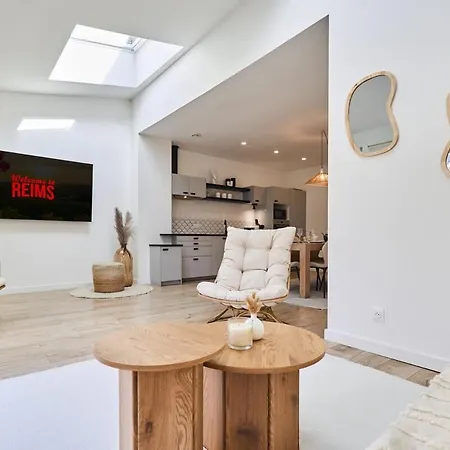 Le Cliquot - Maison - - Jardin - Parking Gratuit Villa Reims